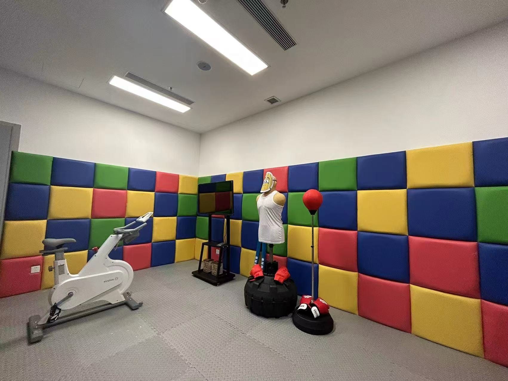东部新区司法局心理活动室建设