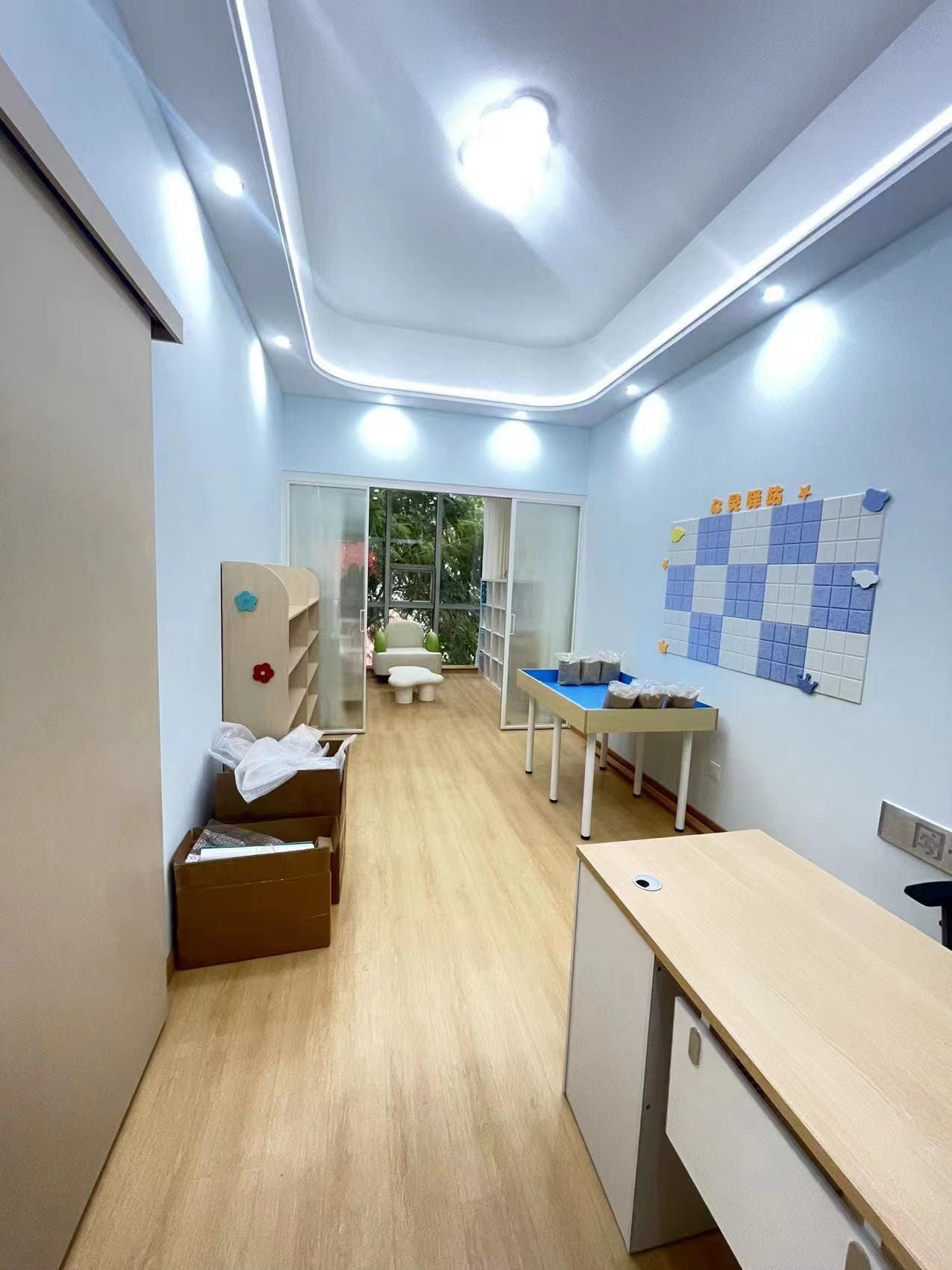 成都市茶店子小学南区心理活动室建设